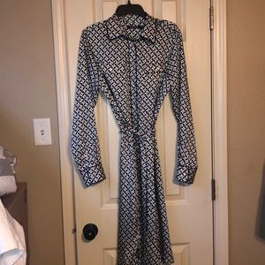 Size 10 Ralph Lauren Blue Shirtdress.
